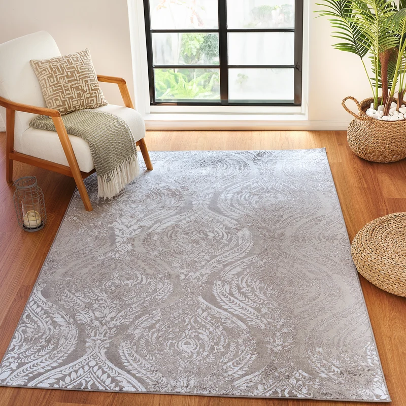 Tapis Vintage Oriental Beige/Gris Muncie