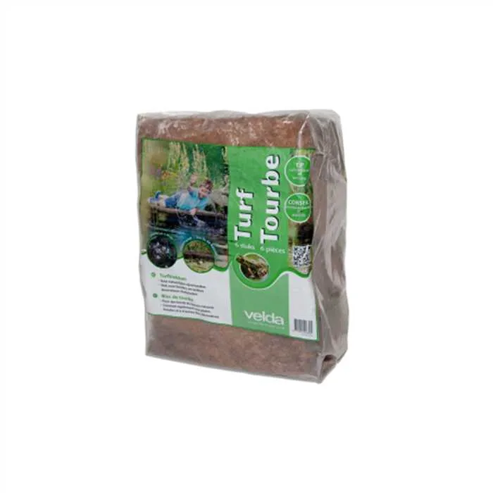 BLOCS DE TOURBE POUR DES BORDS DE BASSIN NATUREL (BTS)