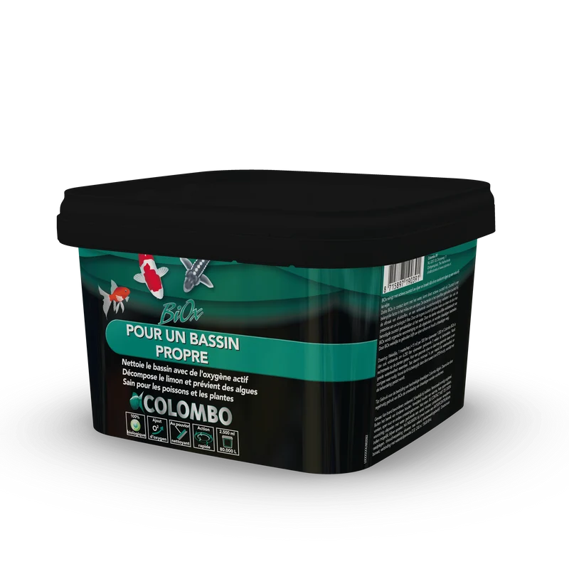 BiOx 2500ml/80.000litres - Oxygène actif pour nettoyer le bassin - Colombo
