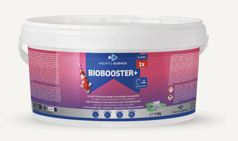 Biobooster+ pour 40m³ - Le nettoyeur du bassin