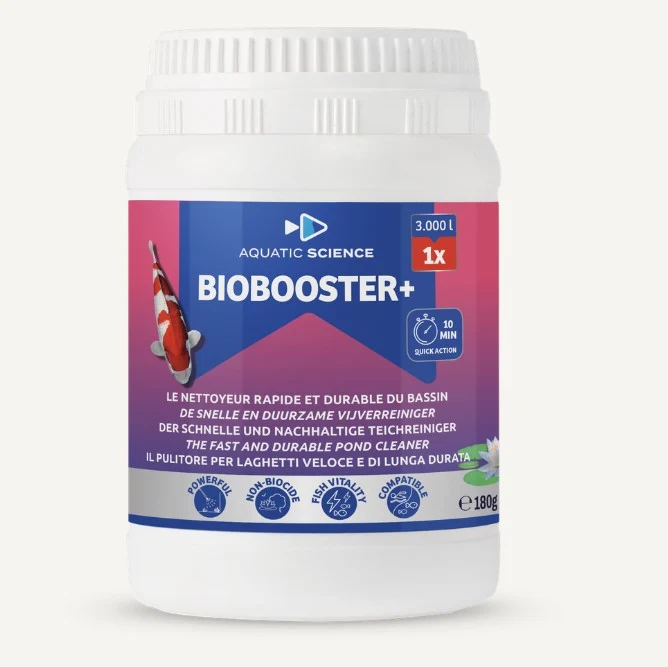 Biobooster+ pour 3m³ - Le nettoyeur du bassin