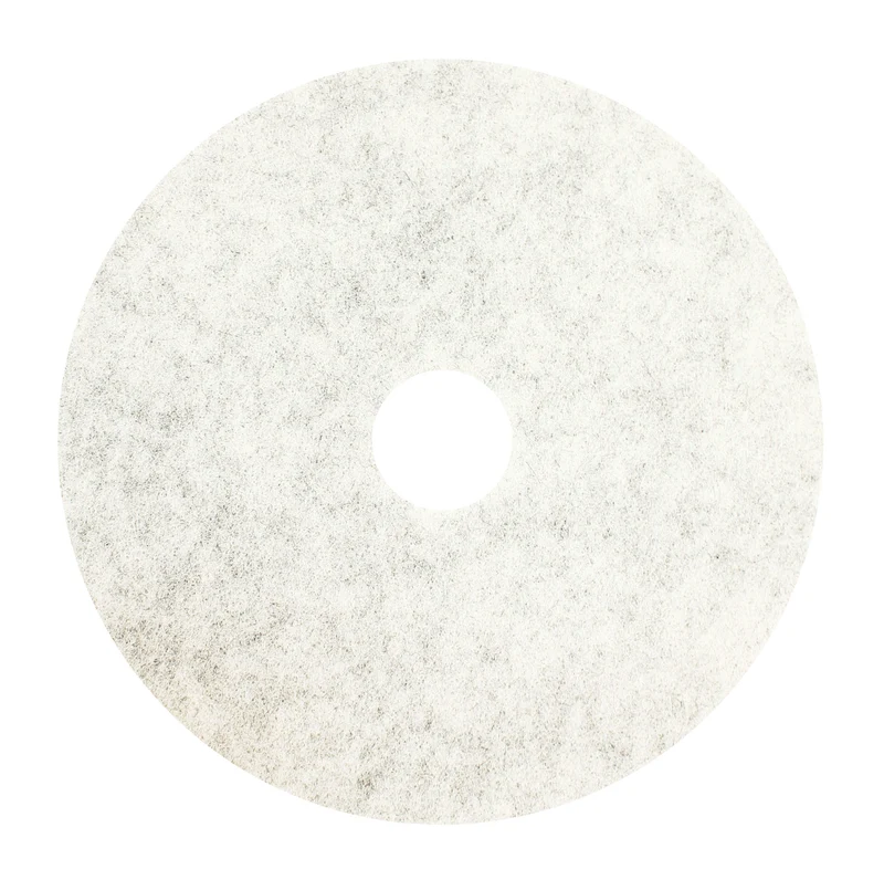 Tampons pour polisseuse à plancher - pour brunir - 20" - champagne - boîte de 5 - Norton