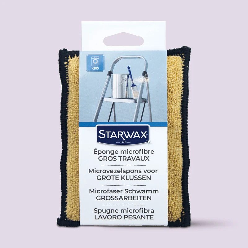 Eponge microfibre gros travaux