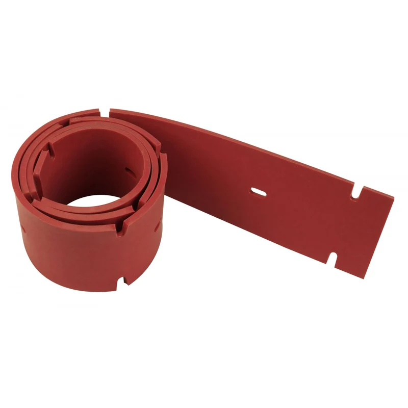 Lame du racloir en caoutchouc rouge de rechange avant - pour autorécureuses JVC50BCN et JVC56BTN