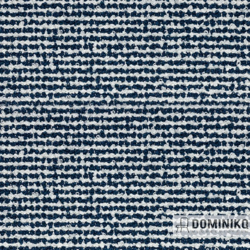 Vyva Fabrics - Revyva Bouclé - 6105 Rayure Amalfi