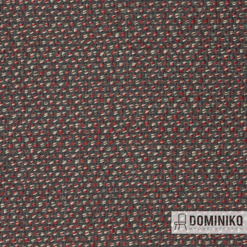 Vyva Fabrics - Hemp Flora - 772 05 - Coquelicot