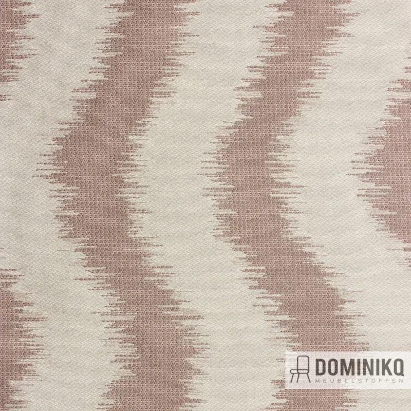 Vyva Fabrics - Hemp Wavy - 7108 - Rougir