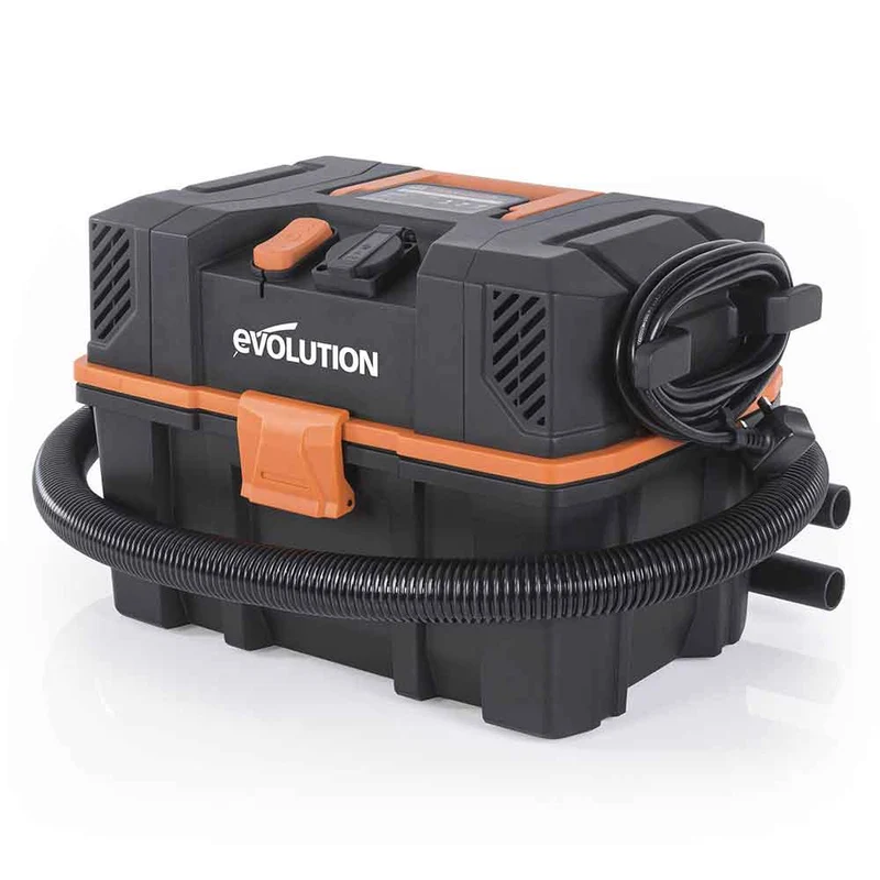 Aspirateur intelligent 15L Evolution R15VAC pour déchets secs et humides avec démarrage automatique (Start & Stop)
