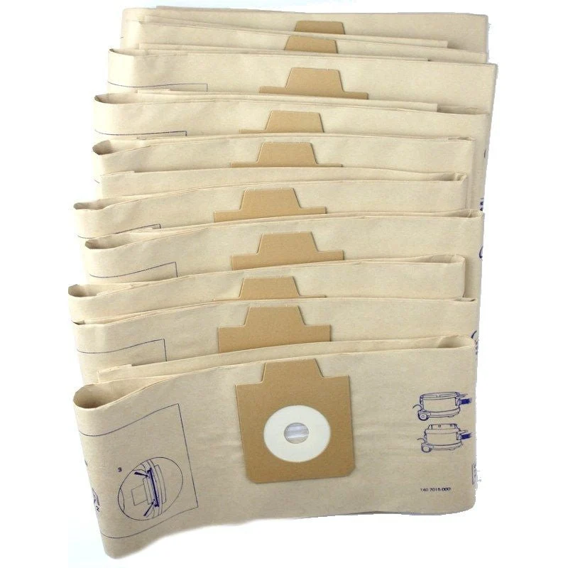 Lot de 10 sacs aspirateur Nilfisk 10 Litres