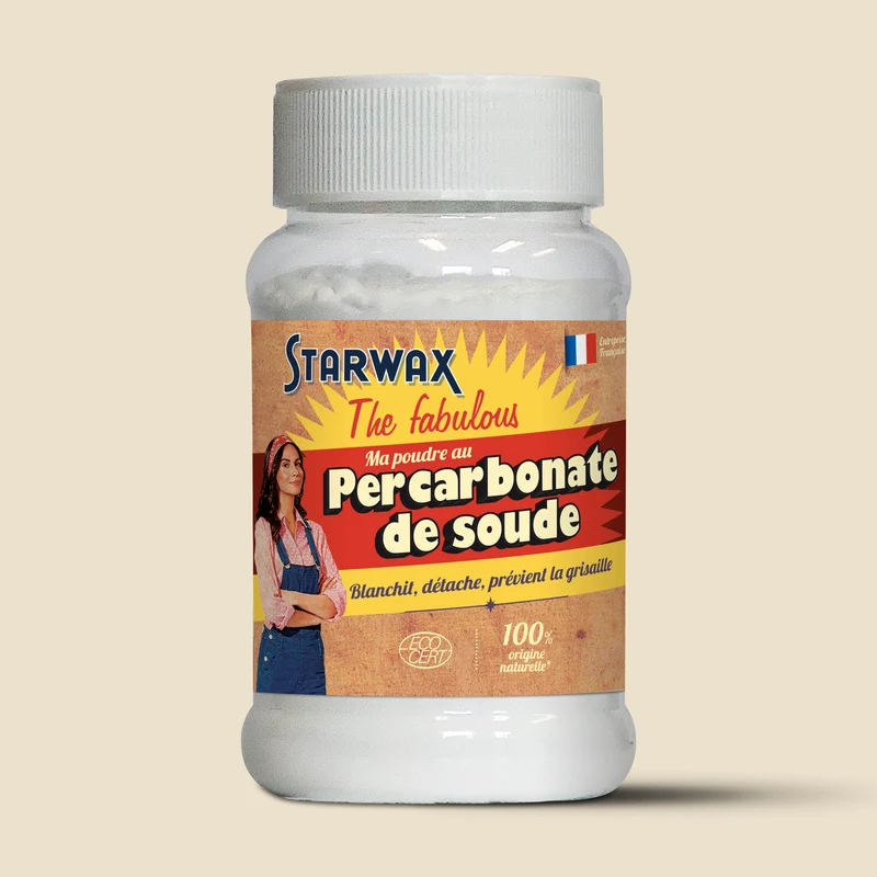 Ma poudre détachante & raviveur de blancheur au percarbonate de soude – Pot pratique