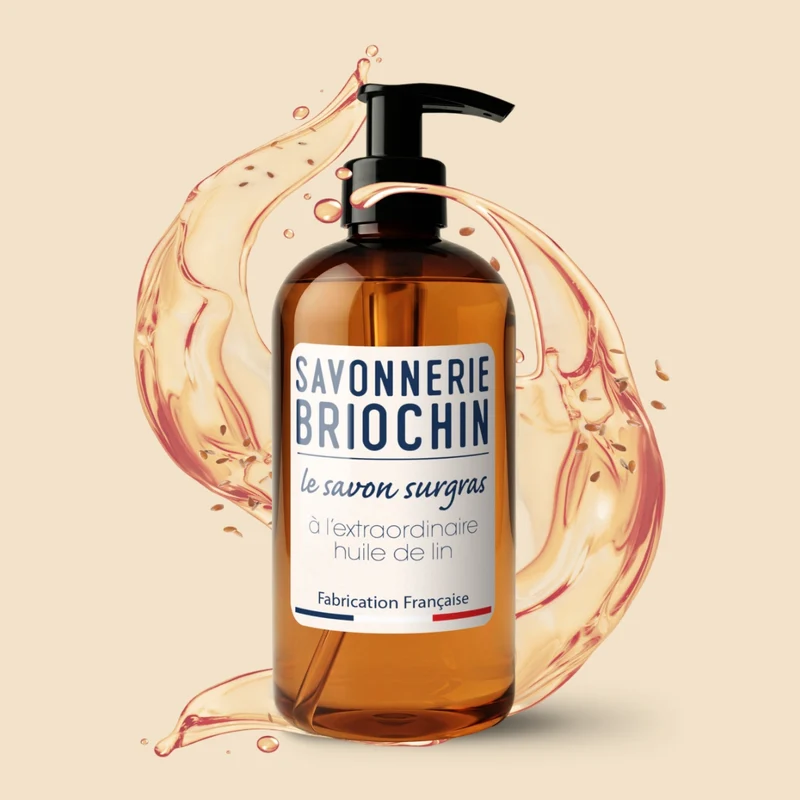Le savon surgras à l'extraordinaire huile de lin