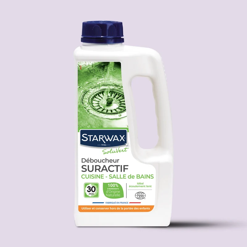 Déboucheur suractif cuisine - salle de bains