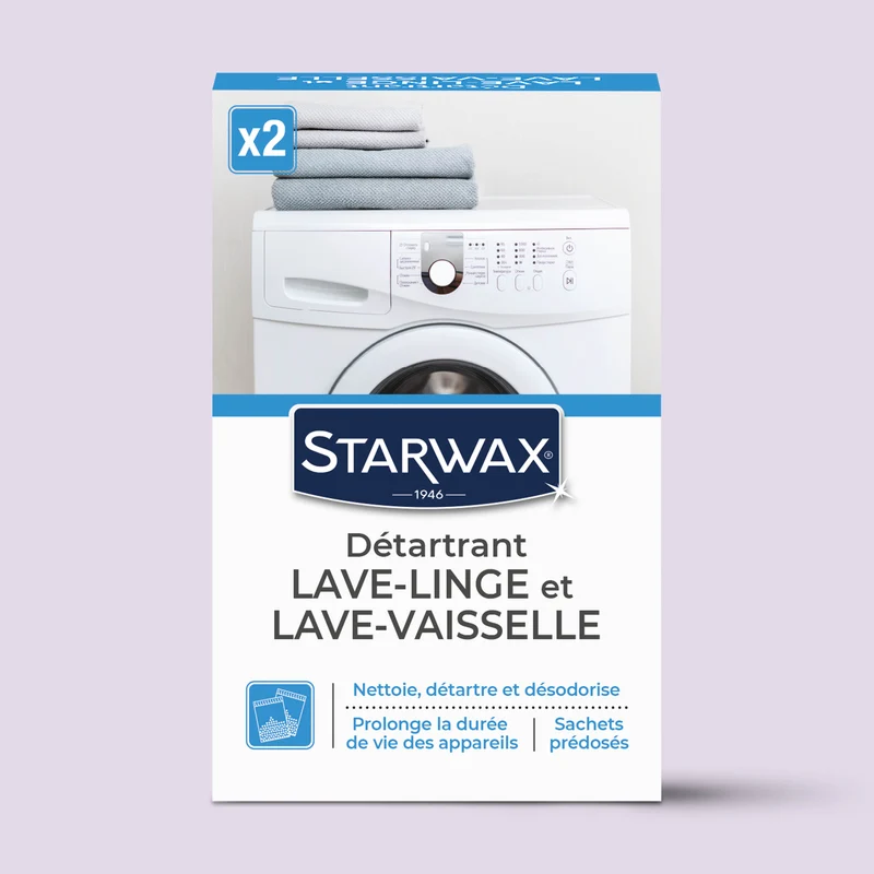 Détartrant pour lave-linge et lave-vaisselle