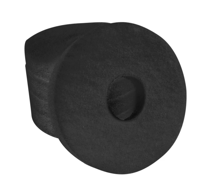 Tampons pour polisseuse à plancher - pour décaper - 6,5" (16,5 cm) - noir - boîte de 5 - Norton