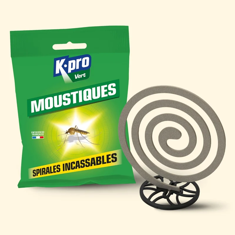 Spirales anti-moustiques incassables
