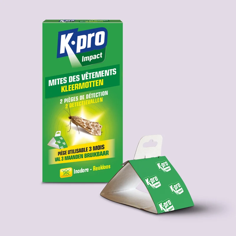 Pièges de détection des mites des vêtements
