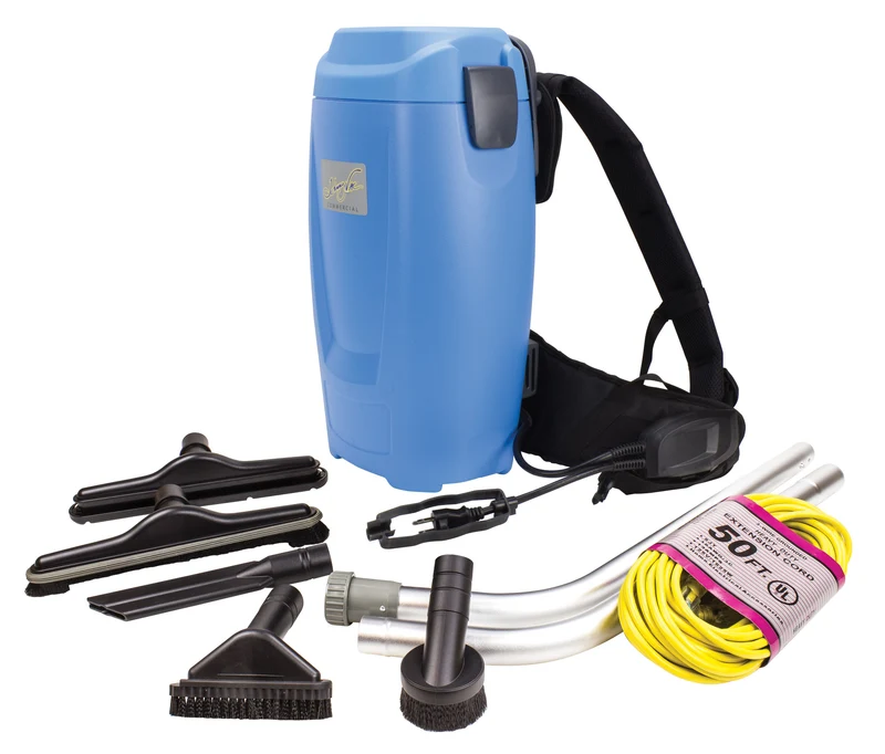 Aspirateur dorsal Johnny Vac - capacité de 5,65 L - HEPA - Harnais de qualité
