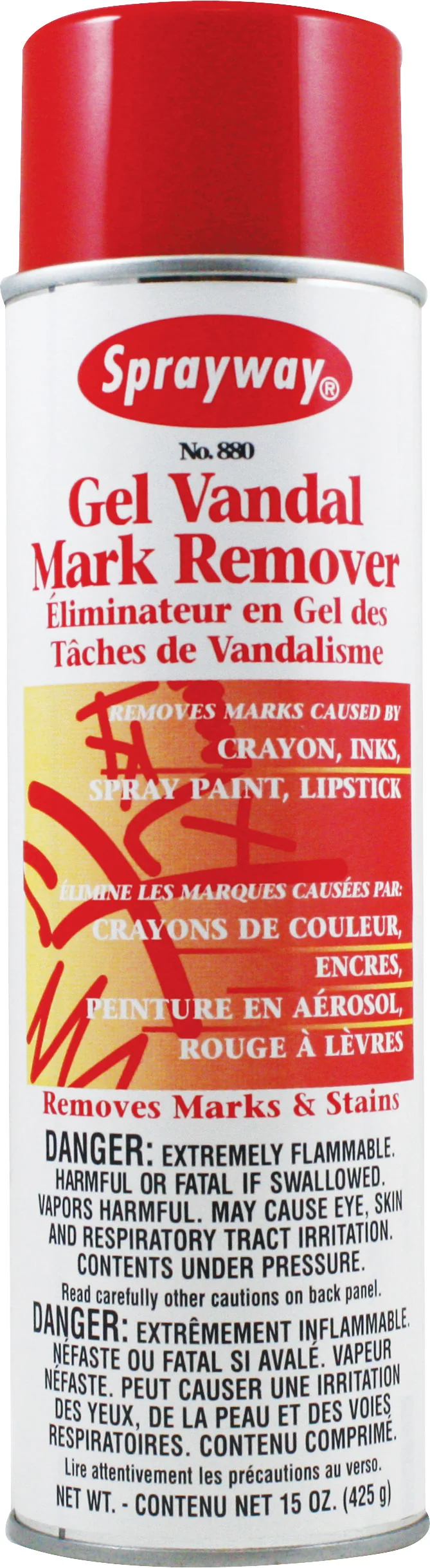 Éliminateur en gel des tâches de vandalisme - 15 oz (425 g) - Sprayway 880W