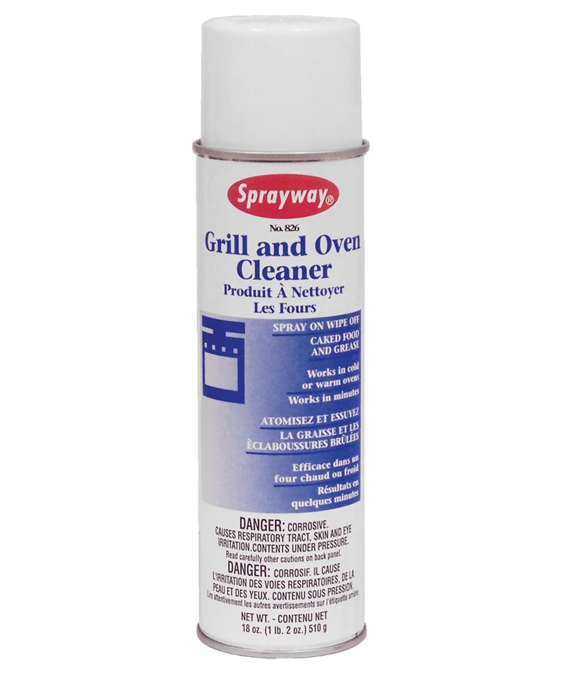 Nettoyant pour les cuisinières et les grilles de four -18 oz (510 g) - Sprayway 826W