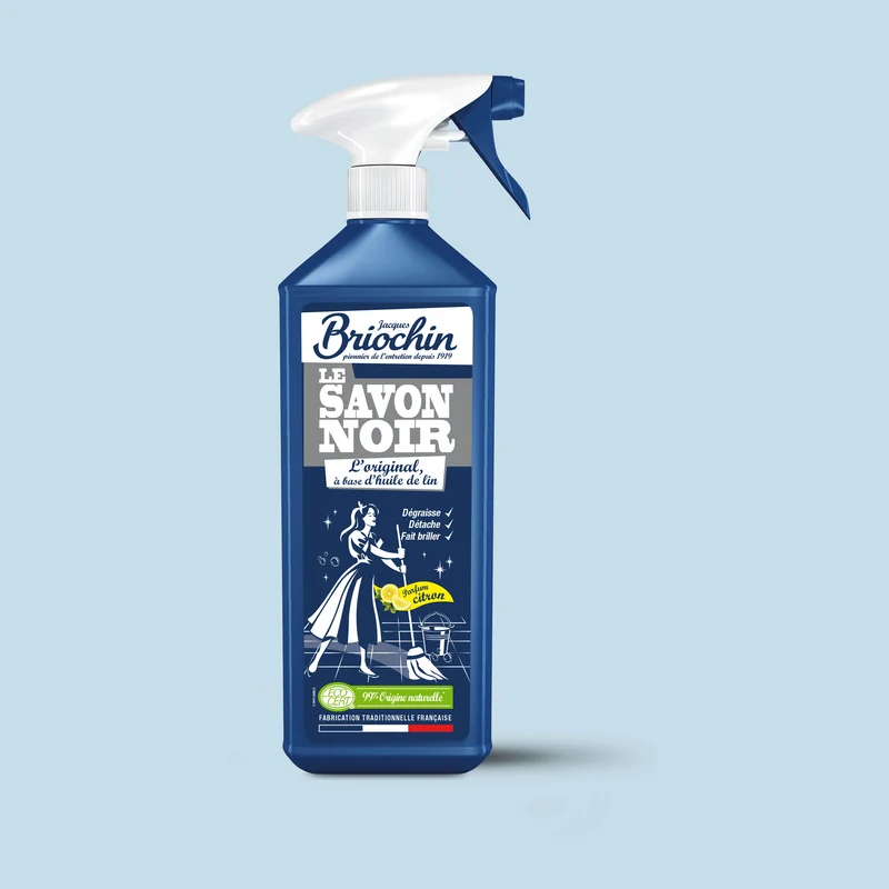 Savon noir prêt à l'emploi parfum citron frais