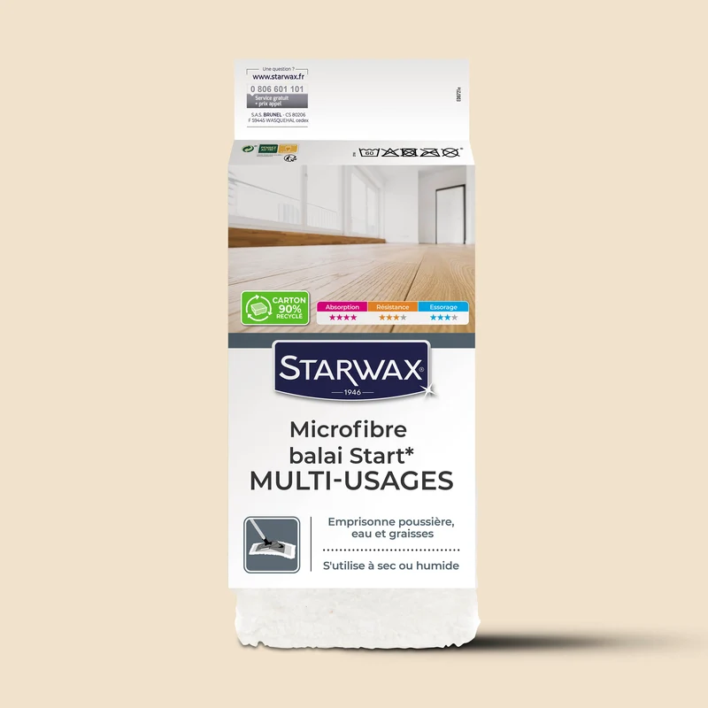 Microfibre balai start* multi-usages