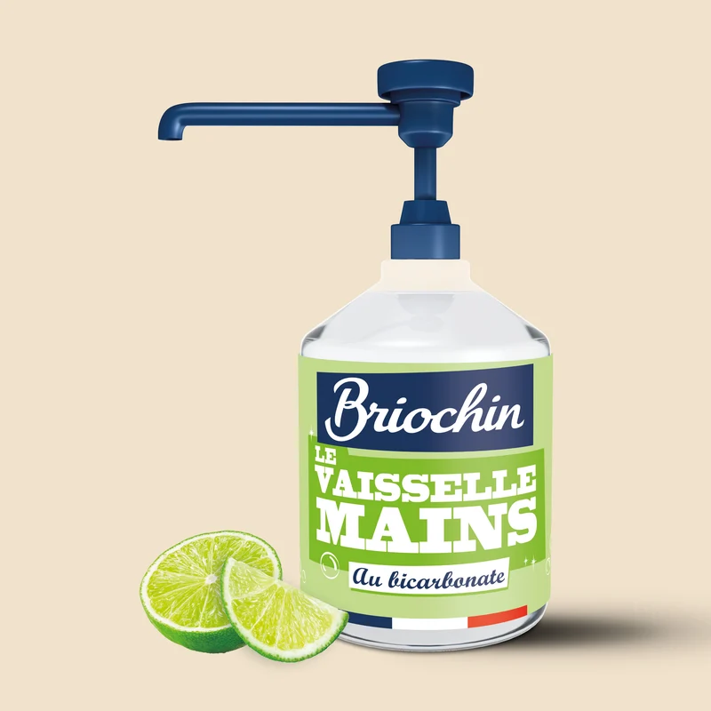 Liquide Vaisselle Mains Bicarbonate de soude & Citron vert