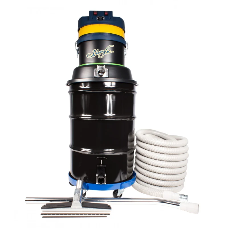 Aspirateur commercial sec et humide - 3 moteurs - capacité de 171 L (45 gal) - avec accessoires et chariot - corde d'alimentation de 15 m (50')