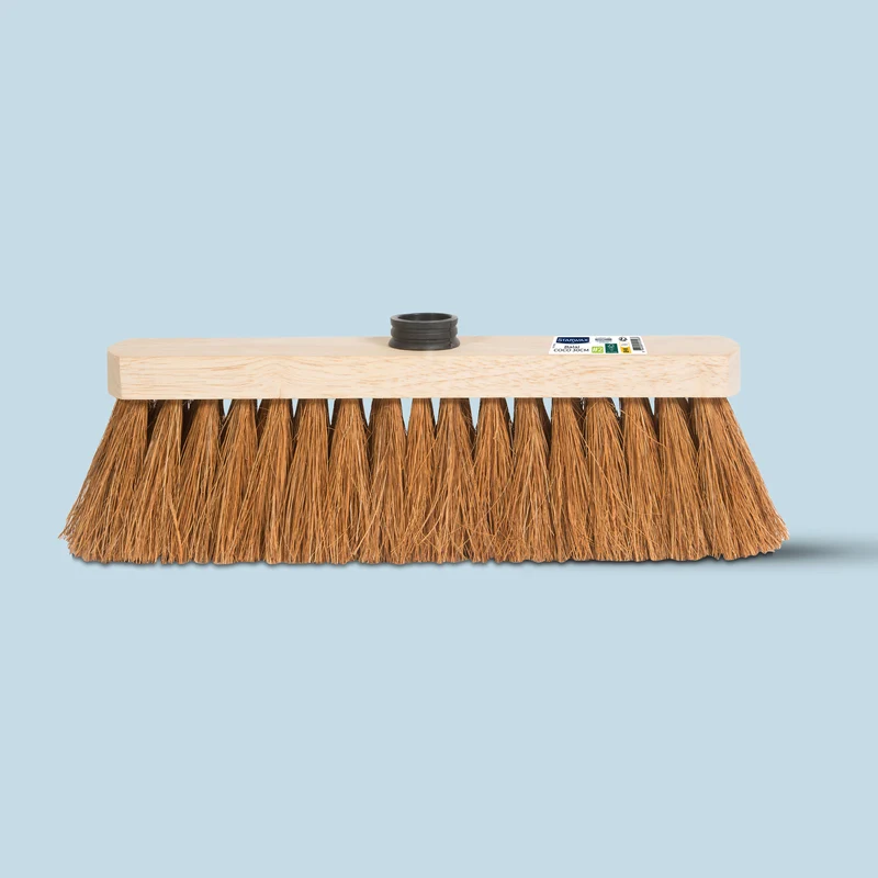 Balai coco 30 cm pour sols extérieurs FSC®