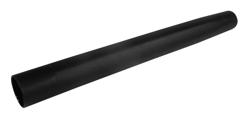 Manchon droit en plastique - 45 mm x 48 cm - noir