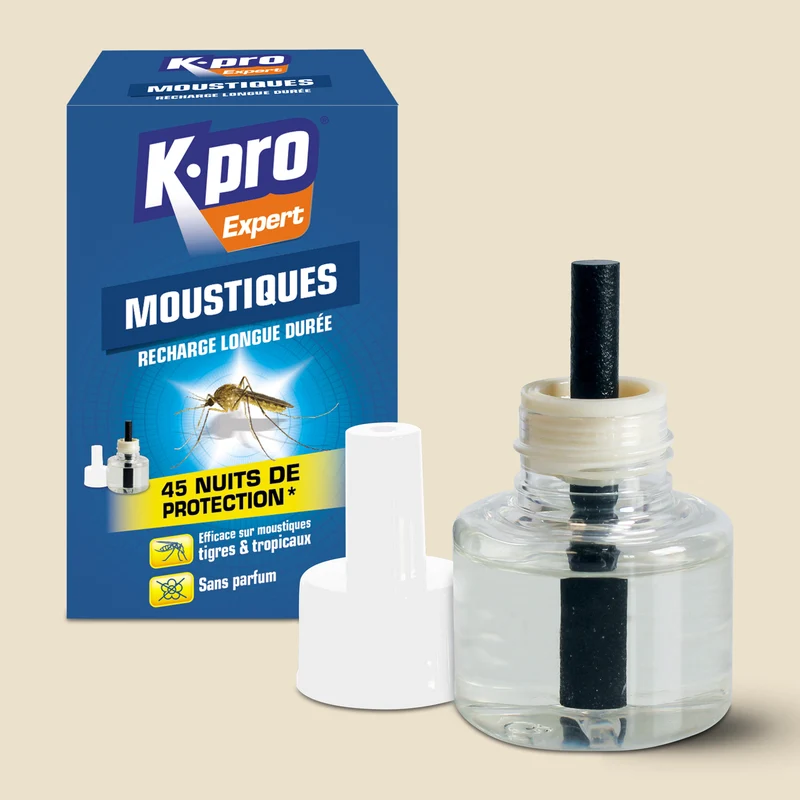 Recharge pour diffuseur électrique anti-moustiques