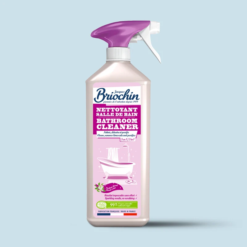 Nettoyant salle de bain 3 en 1 parfum floral
