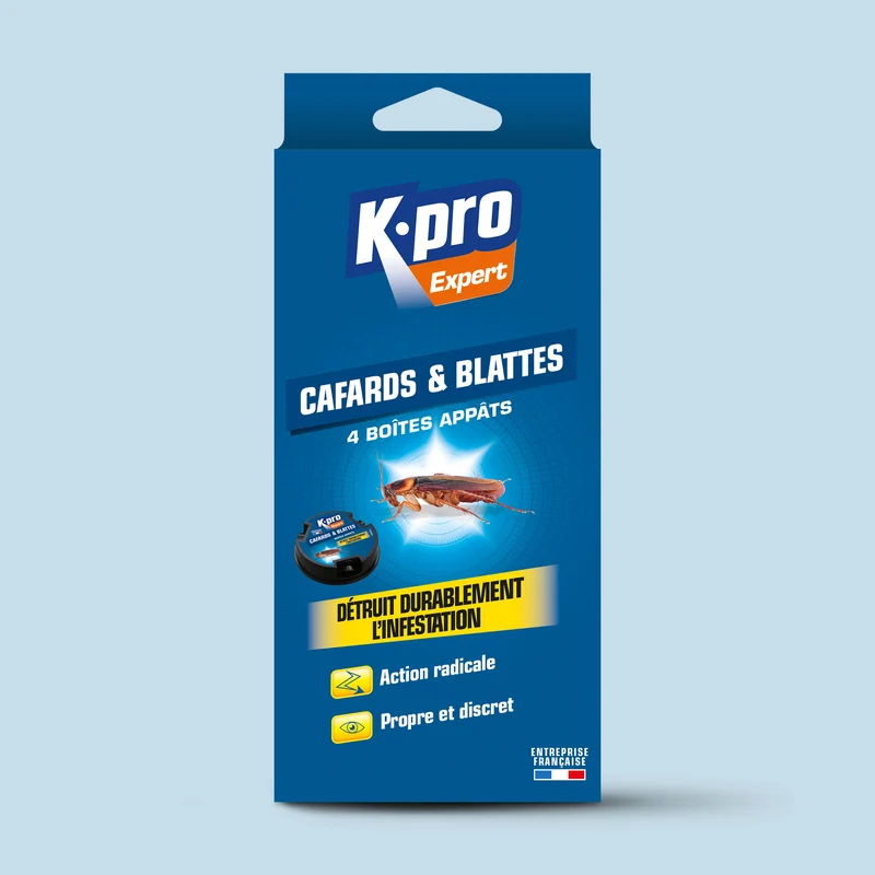 Boite appât cafards et blattes