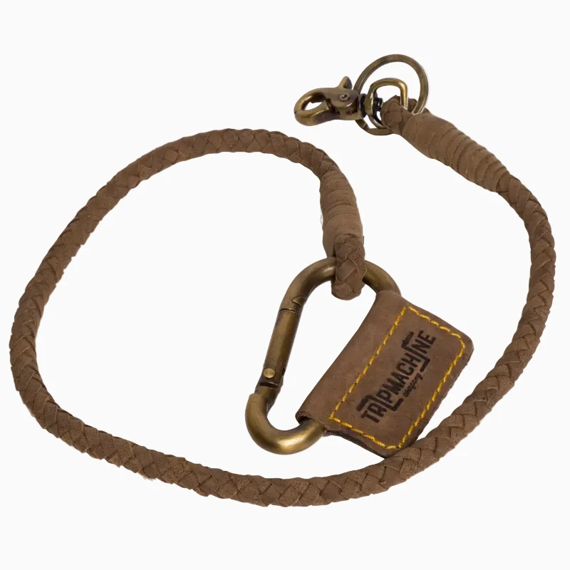 Schlüsselband aus Leder
