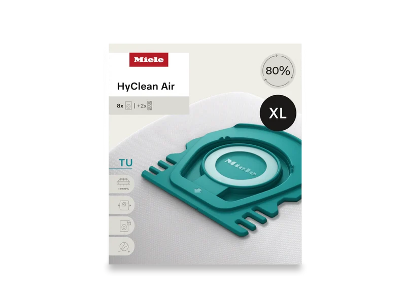 Sac aspirateur - Miele - TU HyClean - XL - 8 sacs