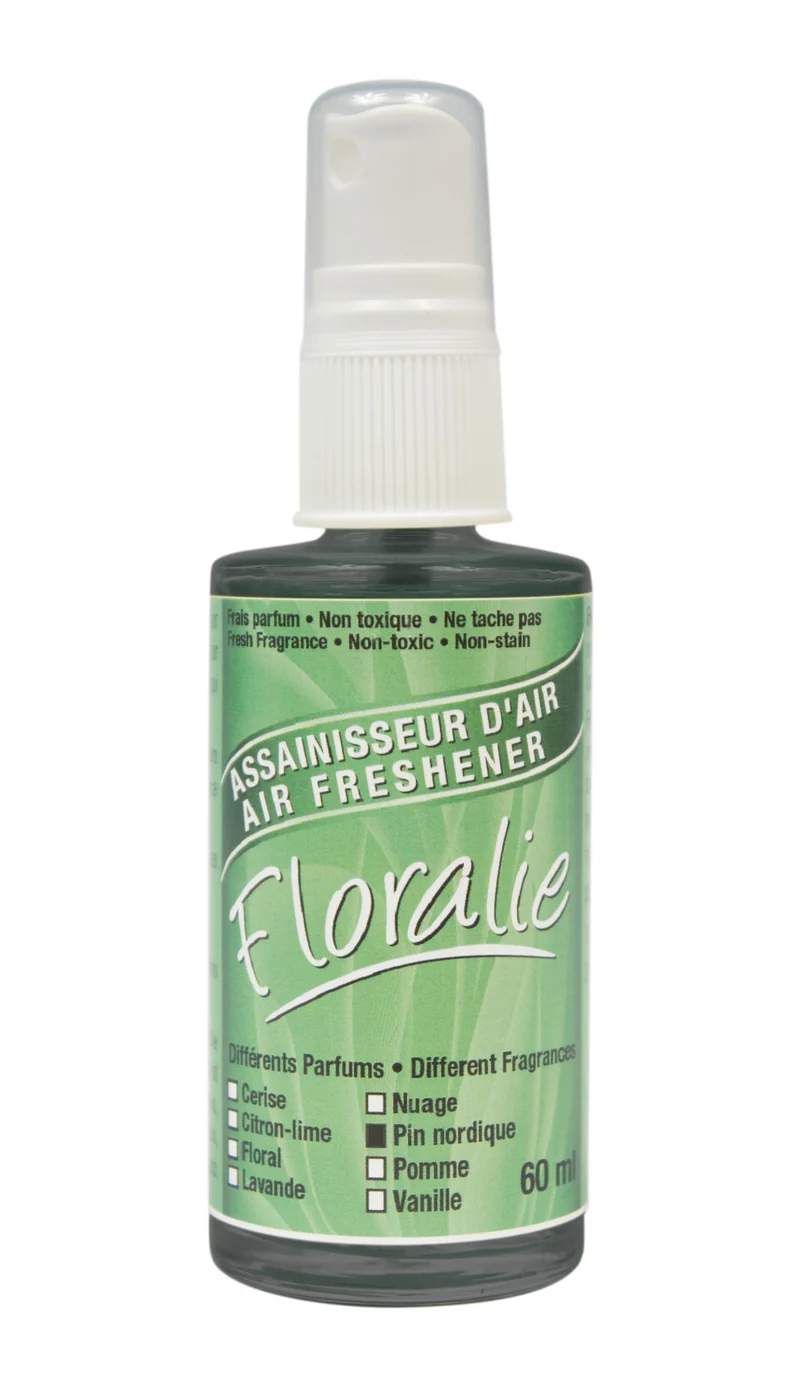 Assainisseur d'air - ultra concentré - parfum pin nordique - 2 oz (60 ml) - Floralie 04008-0