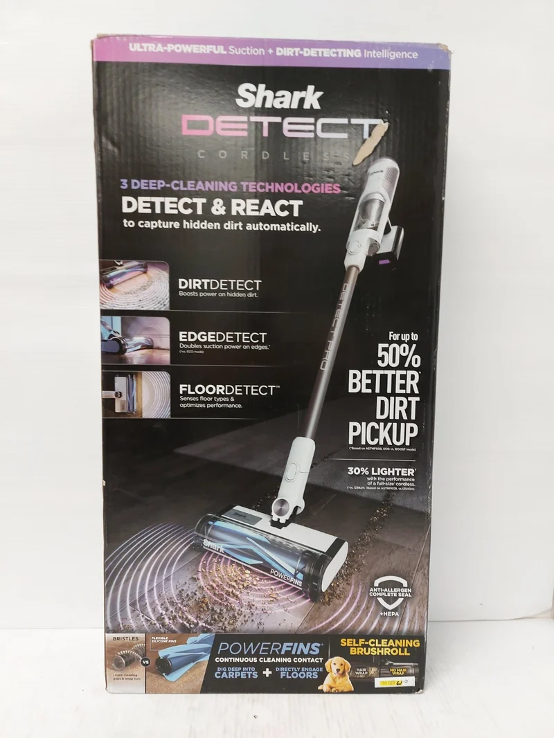 (B1376) Shark IW1120C Detect Upright Vacuum
