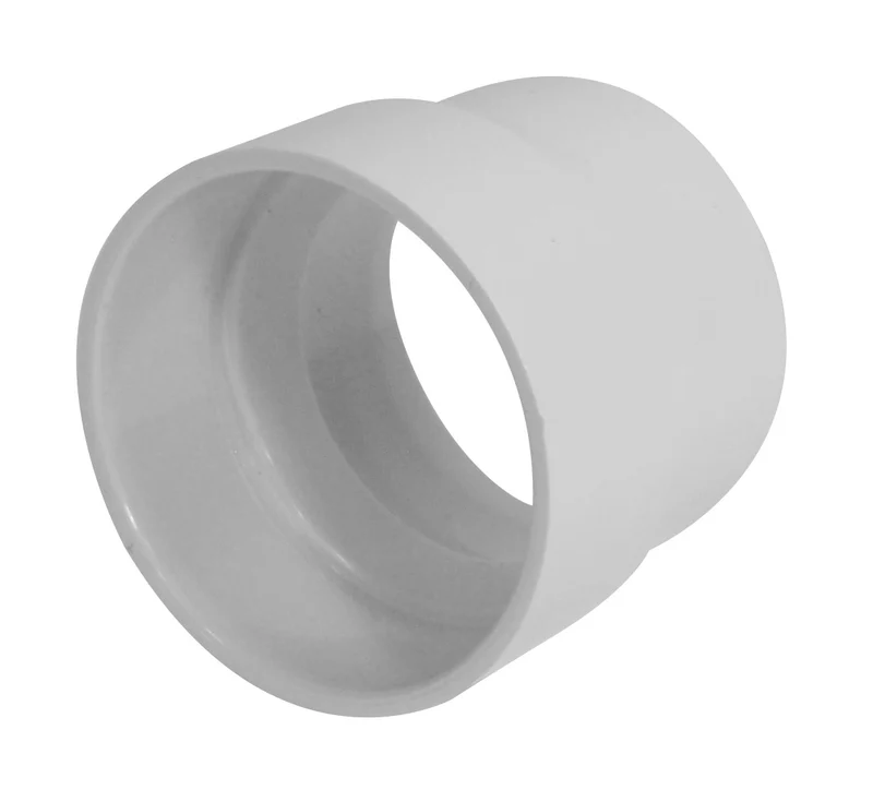 Adaptateur de prise - 2" à 1 3/4" - pour installation aspirateur central - blanc - Plastiflex SV8084-M