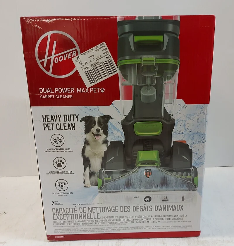 (B1407) Hoover DUAL POWER MAX PET Carpet Cleaner