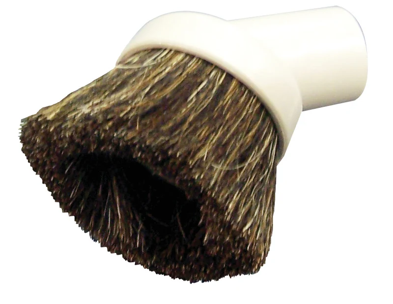 Brosse pour épousseter 32 mm - avec crin de cheval - universelle - grise