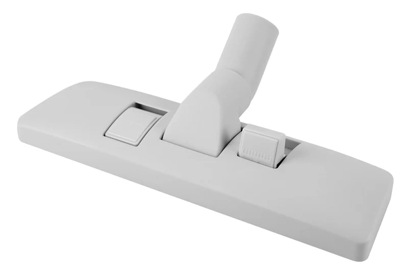 Brosse pour les planchers et tapis - 12" (30,4 cm) - 1 1/4" (32 mm) dia - avec sélecteur - grise
