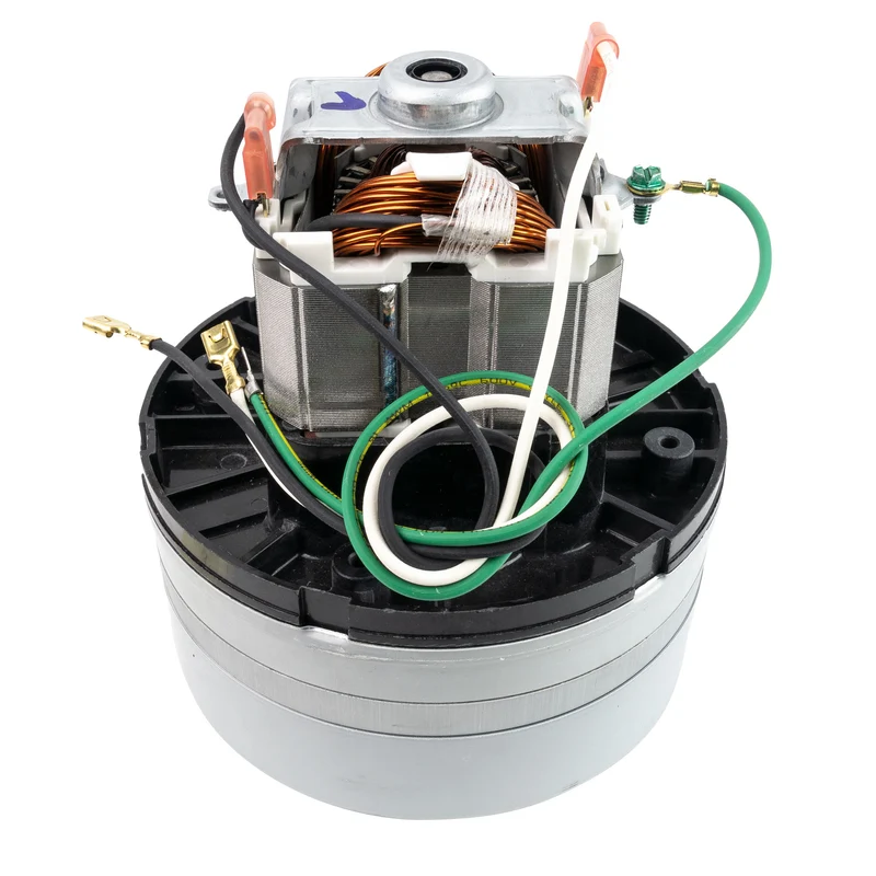 Moteur pour aspirateur "Thru-Flow" - 2 ventilateurs - 120 V - pour aspirateur centraux Condolux et Powerlux - Lamb / Ametek 122288(b)