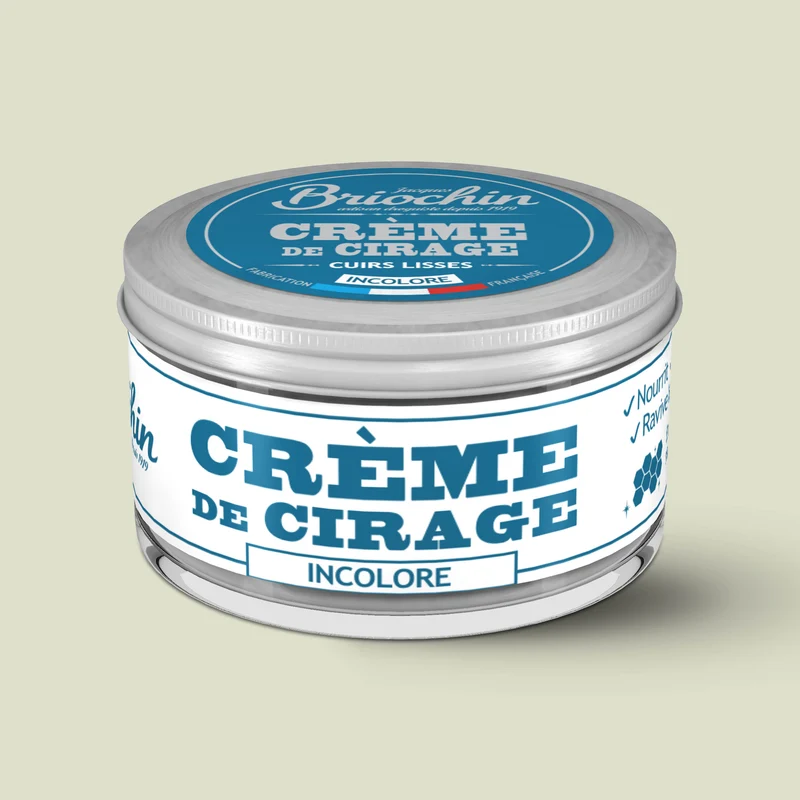 Crème de cirage incolore