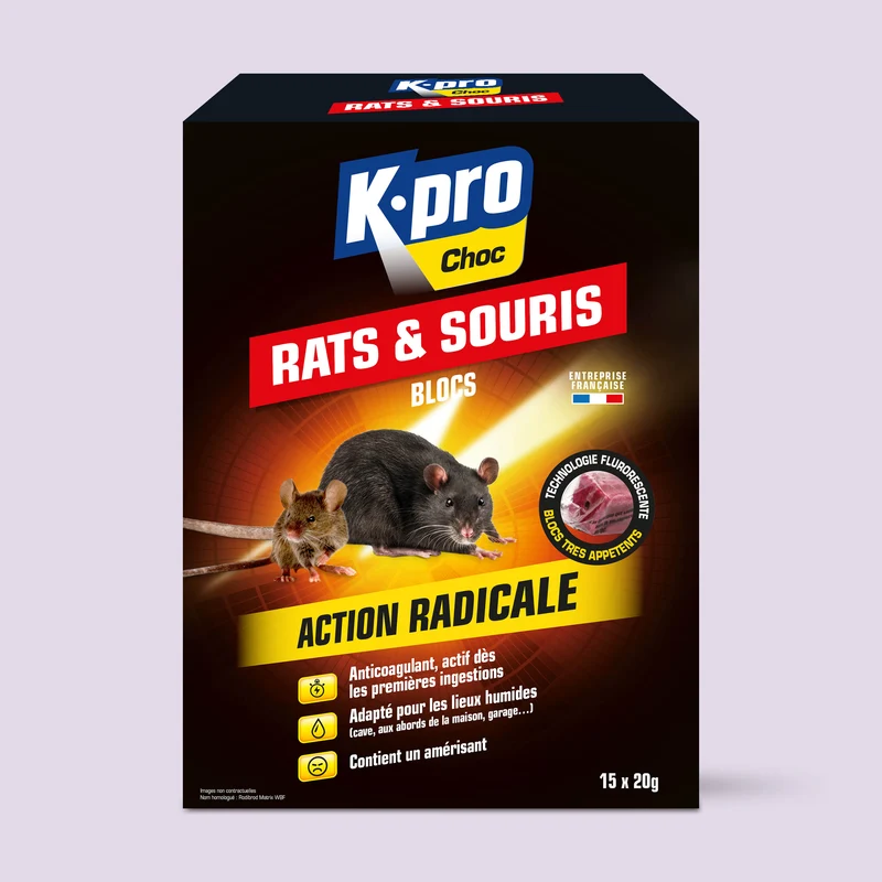 Blocs rats et souris