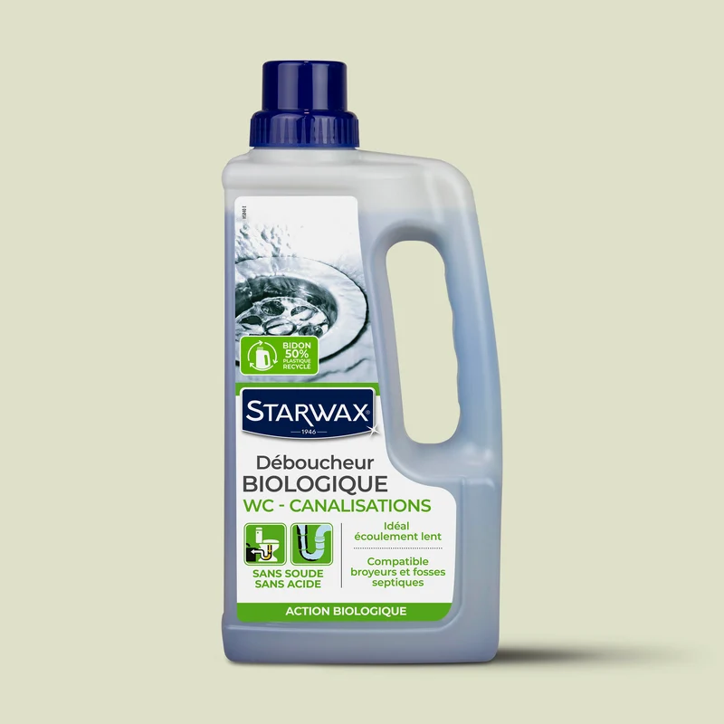 Déboucheur biologique pour canalisations