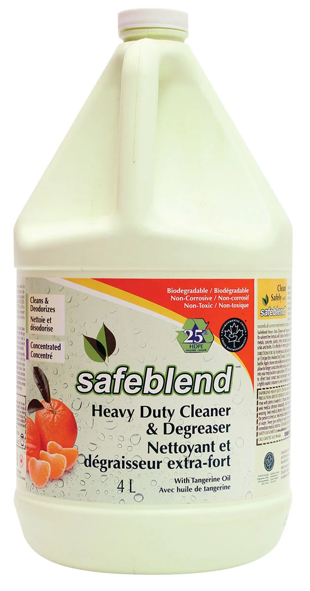 Dégraissant / dégraisseur extra-fort concentré - tangerine - 4 L (1,06 gal) - Safeblend - DCTO G04