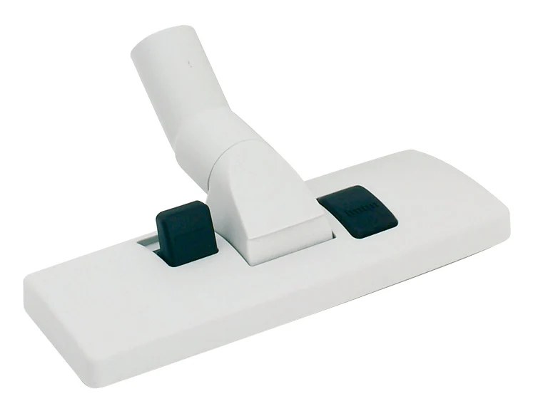 Brosse à tapis et plancher - diamètre de 32 mm - base de plastique - gris