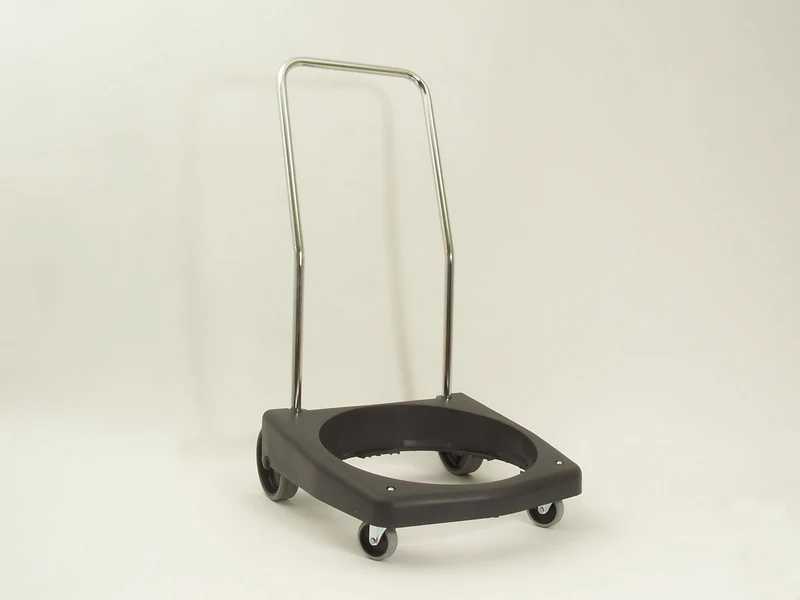 Chariot sur roues pivotantes JV6000360 pour aspirateur Johnny vac JV58 avec poignée de métal en arceau