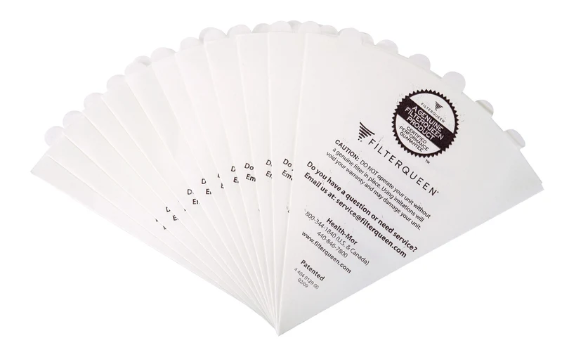 Sac de papier en forme de cône pour aspirateur Filter Queen - paquet de 12 sacs + 2 filtres moteur - 5404011900