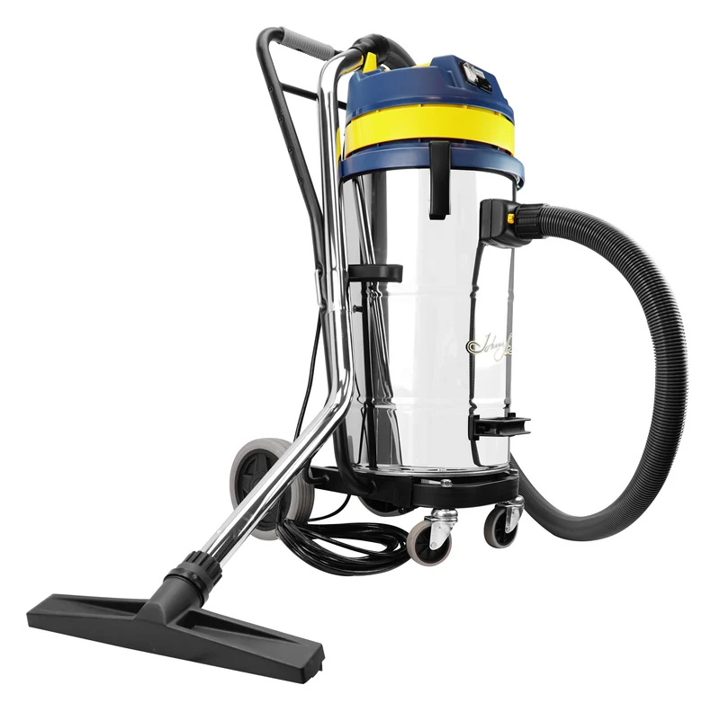 Aspirateur commercial sec et humide - Johnny Vac - 28,8 L (7,6 gal) - cuve en métal - cuve basculante - prise pour balai électrique - JV315PS