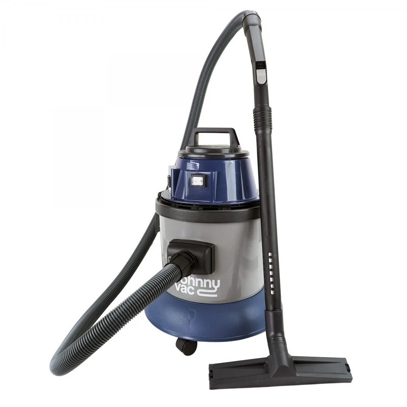 Aspirateur commercial sec et humide - Johnny Vac - 15 L (4 gal) - prise pour balai électrique - JV125